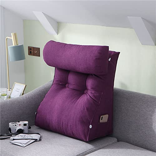 FEAW Lesekissen,Rückenkissen,Rückenstütze Fernsehkissen,Keilkissen,Bett,Couch,Fernsehen,​Rückenkissen,Anti-Rückfluss,Für Betten und Sofas geeignet