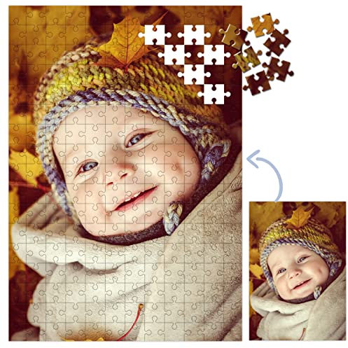 Foto-Puzzle 35-1000 Teile/inkl - Fotopuzzle selbst gestalten, Puzzle Machen Sie Ihr eigenes Puzzle, individuelles Puzzle für Erwachsene und Kinder, Familie, Hochzeit, Abschlussfeier, Geschenk