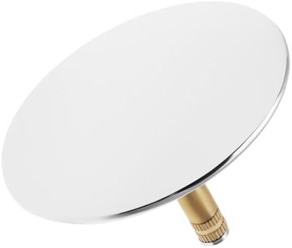 EMSea Tappo Per Vasca Da Bagno Regolabile 70mm In Rame Cromato Argento