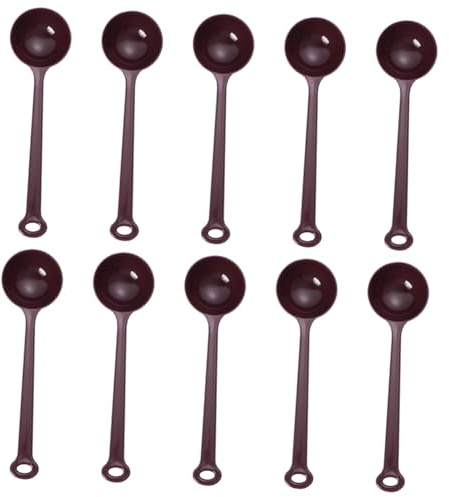 Alipis Medidoras de 20g Cucharada de Ecológico para Café y Polvo de Leche Utensilios de Cocina Mango Largo Herramientas de Medición y Fáciles de Limpiar