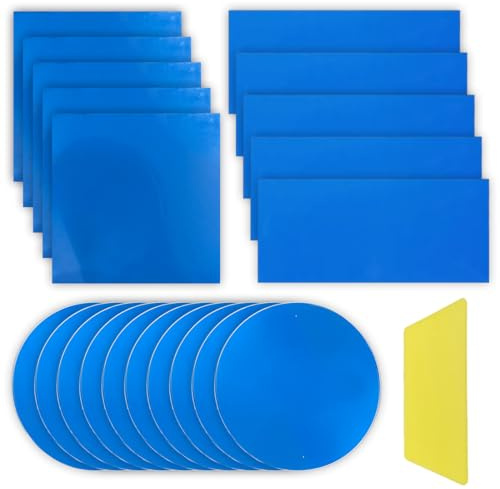 JUGUTA Selbstklebende Reparaturflicken Pool, 20 Stück Wasserfeste Reparatur Patch Tape Pvc Pool Reparaturset, Unterwasser Reparatur Pool Flicken Für Wasserbett Schwimmbäder Aufblasbares Boot