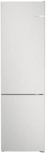 Bosch - Frigorífico Combinado, Libre Instalación, Serie 4, 60 cm de ancho, Total NoFrost, acero antihuellas, KGN36VIED