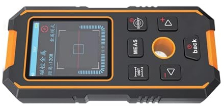 Rilevatore digitale di borchie con controlli di profondità e rilevamento di materiali multipli strumento di rilevamento della parete per scanner da parete a profondità regolabile per tubi metallici
