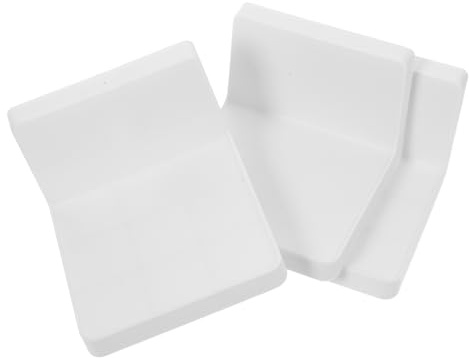 SMASOLO Adhesive Flowerpot Stand Wall Shelf 3pcs White Multifunctional Mini Plant Window Shelf Indoor Garden Bonsai Rack for Home Décor