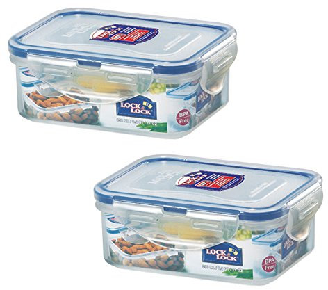 Lock and Lock 350ml Extra Small Storage Container Set of 2