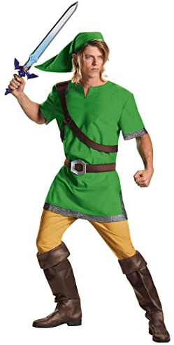 Förklädnad herr länk klassisk vuxen kostym, gRÖN, XL