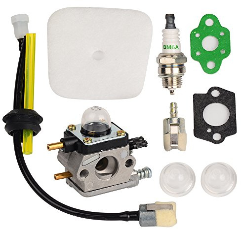 Carkio C1U-K54A Carburateur avec Joint de Filtre à Air Compatible with Motoculteur Echo 2 Cycle Mantis 7222 7222E 7222M 7225 7230 7234 7240 7920 7924