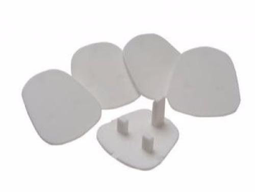 ELECTRICAL PLUG SOCKET COVERS - HELPS PREVENT SMALL FINGERS & OBJECTS BEING INSERTED INTO SOCKETS. (24)