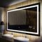 FORAM Badspiegel mit Beleuchtung - Led Spiegel Bad - 120x70 - Badezimmerspiegel Nach Maß - auf Individuelle Bestellung Gefertigt - Modernes Design - Ohne Rahmen