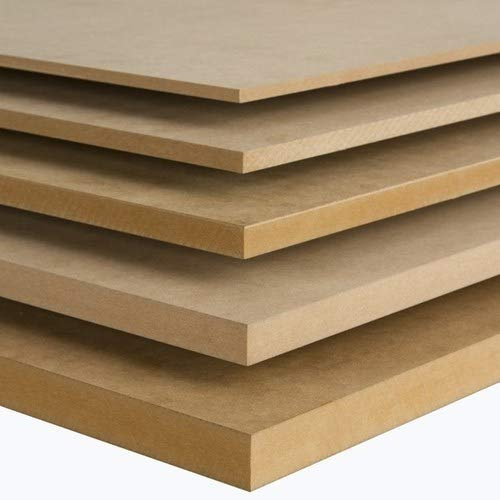 6mm Thick Medium Density Fibreboard Panel, MDF Sheet Material 1220mm x 610mm x 6mm (4ft x 2ft) (48 x 24)