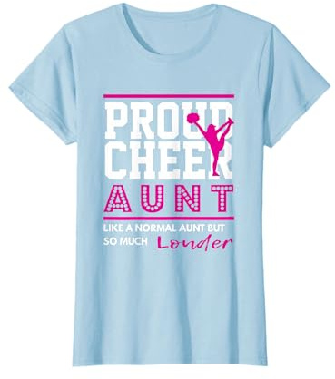 Cheerleading Graphic - Stolze Cheer Tante T-Shirt