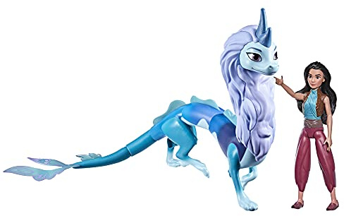Hasbro Disney Princess Raya et Le dernier Dragon, Raya et Sisu Multicolores, Jouet Aquatique pour Enfants, à partir de 3 Ans F2941 Multicolore