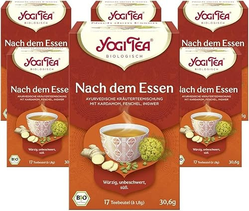 Yogi Tea Nach dem Essen, 6x17 Beutel (102 Teebeutel)