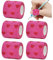 5 Paquetes/Juego de Vendas cohesivas autoadherentes, Cinta de Primeros Auxilios con Estampado de corazón, Cinta autoadhesiva elástica, atlética, Cinta Deportiva, Envoltura de Vendaje