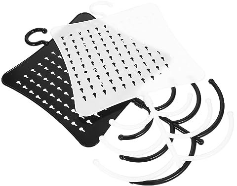BUGUUYO 2stücke Teiliges Wand Schmuck Organizer Praktischer Halter Für Ketten Ohrringe Und Armbänder Stilvolle Aufbewahrungslösung Für Schmuck Und Haaraccessoires