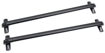 Barras Portaequipajes 2 Portaequipajes para Coche con Cerradura Barras Transversales para Equipaje, Portaequipajes De Techo Uso Universal para Coches 4 O 5 Puertas Barras Techo Coche