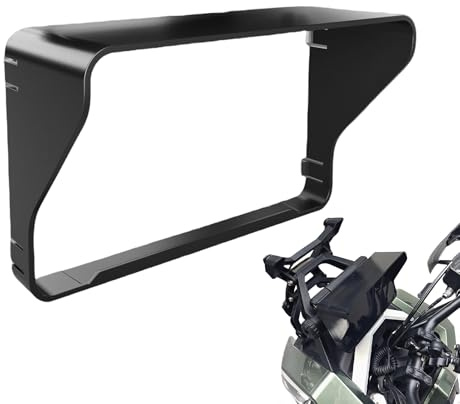 Parasol GPS para motocicleta, protector de pantalla de navegación, protector reflectante para motociclistas