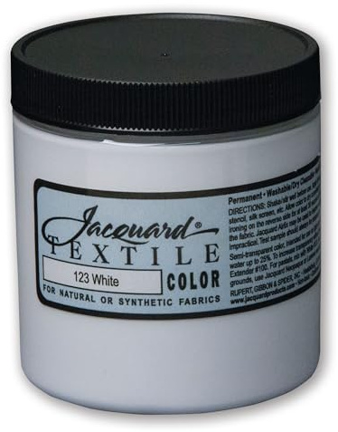Jacquard textilfärg 8 oz vit