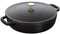 Staub 40511-473-0 Rustidera chistera de Hierro Fundido, Color Negro, 24 cm