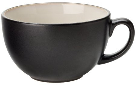 Utopia Barista, CT9002-000000-B01006, Barista Almond Cappuccino Cup 14oz (40cl) (Box of 6) 6 Count (Pack of 1)