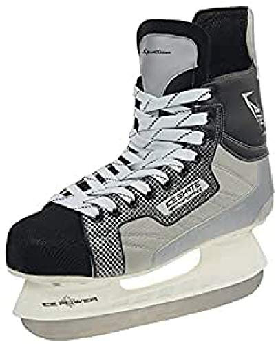 SportTeam Herren Eishockey Schlittschuhe, Schwarz, 46, A114-46