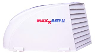 MAXXAIR Maxx II 00-933081 Standard Vent Cover, One Piece Design, Super Tough Wind Resistant Cover for Roof Vents, White