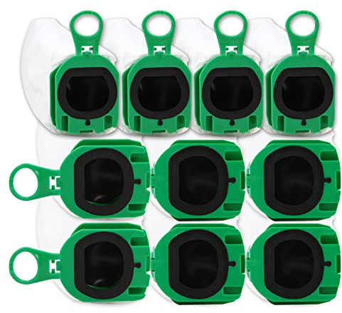 10 Stück Staubsaugerbeutel für Vorwerk Kobold VB100 VB 100 FP100 FP 100, Ersatz Premium Filtertüten für Kobold vb 100 fp 100 Akku-Staubsauger