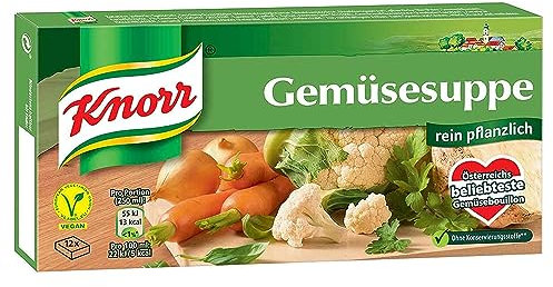 Knorr Gemüsesuppe Würfel - 120g