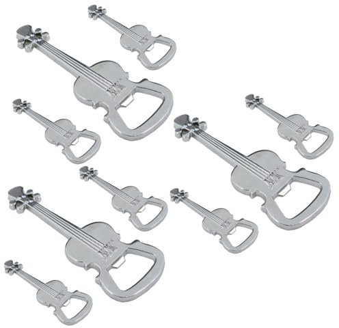 ABOOFAN 9pcs Keyring for Boys and Girls Bottle Opener Keychain Unique Art Craft for Beer Bottle Opener