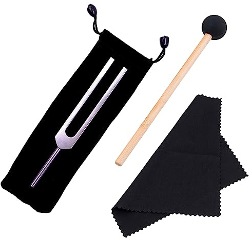 ifundom Stimmgabel Für Therapie Und Experimente Stimmhammer Aus Aluminiumlegierung Mit Zubehör Einfach Zu Bedienen Lagern