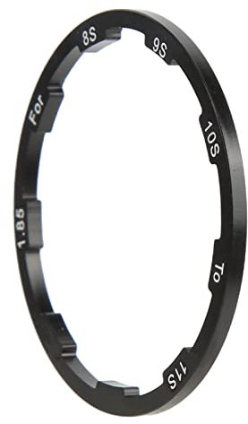 HELEVIA 1,85 Mm Mountain Road Bike Schwungrad Nabe Spacer Tretlager Achse Unterlegscheibe Dichtung