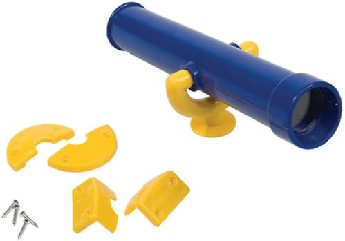 Kids Childrens Toy Telescope perfect for Climbing Frames, Tree House Play Dens Play House Garden Fun (Blue)