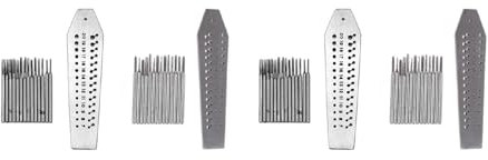 Lot de 14 tarauds et filières professionnels pour réparation de bijoux et montres 0,7 mm 2 mm