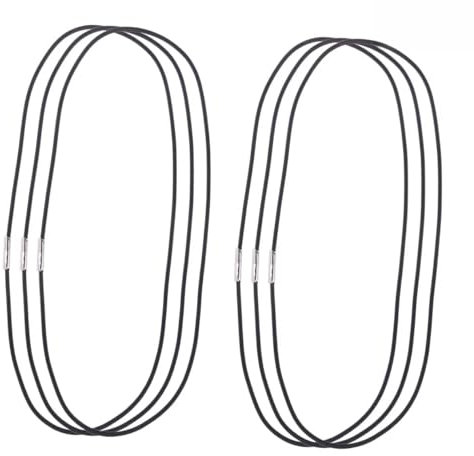 SHINEOFI 6 Cuerdas Elásticas De Nylon Para Cuaderno De Viajero A5 Con Hebilla Metálica Bandas De Goma Resistentes Para Diario Y Cuadernos De Oficina Color Negro