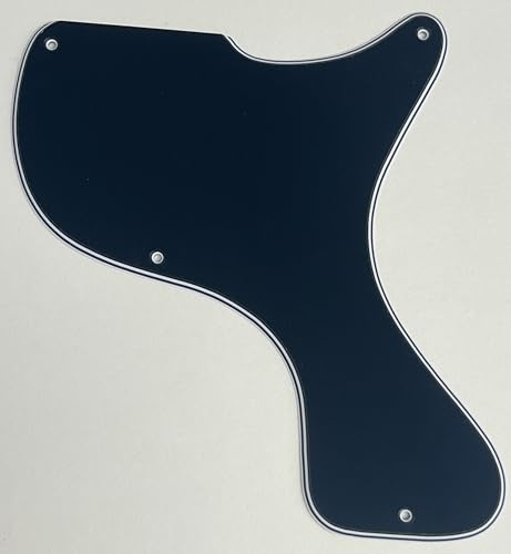 Schlagbrett passend für Gibson Les Paul Junior 1958 Style Gitarre (4-lagig, schwarz)