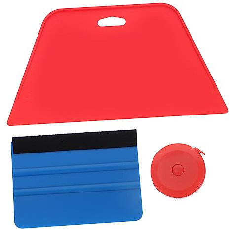 1 Ensemble Outil D'autocollant De Papier Peint Kit Raclette Papier Peint Outils Pour Décoller Et Coller Le Papier Peint Raclette à Papier Peint En Plastique Acier