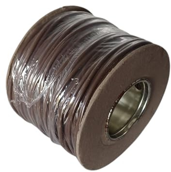 Kabelschlauch, 3 mm, Braun, 100 m Rolle
