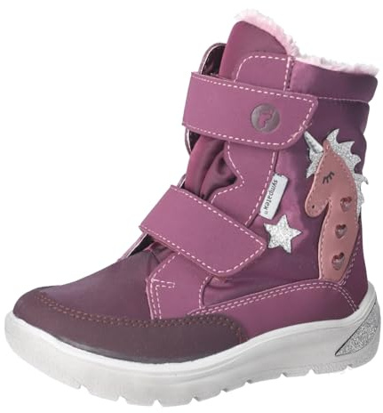 RICOSTA Mädchen Stiefel Annika, Kinder Boots, Weite: Mittel, lose Einlage, Sympatex, Blinklicht