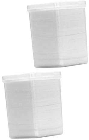 Zerodeko 2 Boxen Fusselfreie Reinigungspads für Nagelkleber und Nagellackentferner Baumwolltücher für Maniküre und Professionelle Nagelkunst Sanfte Wischpads für Salon und Zuhause
