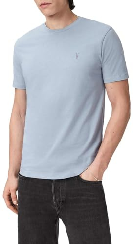 Allsaints Brace SS Crew, dimmig blå, L