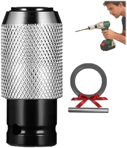 Adaptateur pour marteau perforateur avec jeu de forets à percussion, convertisseur marteau électrique/perceuse, adaptateur pour douille de marteau pneumatique (1pcs)