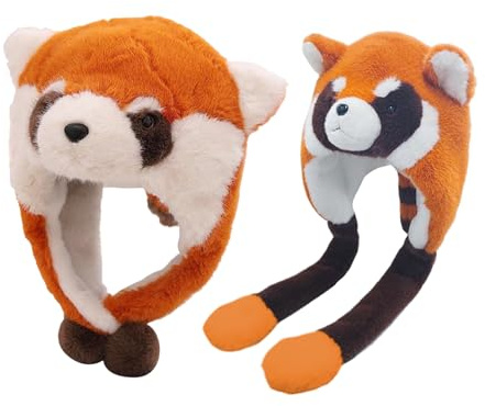 Gorros De Animales Para Niños Para La Cabeza Con Forma De Mapache Lindo
