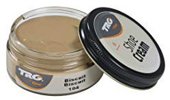 TRG The One Shoe Cream, Creme für Leder und Kunstleder, Beige (104 Biscuit), 50 ml