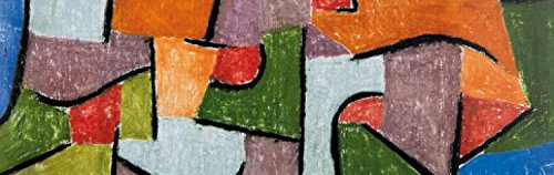 1art1 Paul Klee Über Land, 1937 Selbstklebende Fototapete Poster-Tapete 240x75 cm
