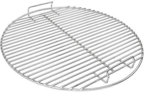 GFTIME 44,45CM 7432 Griglia di Cottura Adatto Griglie a Aarbone Weber 47cm, Merkel, Carbone Barbeque, Bollitore Fumatori Smokey Mountain, Acciaio Inossidabile Accessorio Barbecue