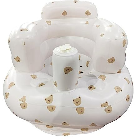 Cipliko Aufblasbarer Kleinkindstuhl | Stützsitz-Luftsofa zum Sitzen,Multifunktionaler Babystuhl, stilvoller aufblasbarer Kindersitz mit integrierter Pumpe, tragbarer Bodensitz zum Spielen zu Hause