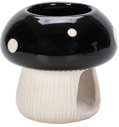 Neamou Palosanto Räuchern Räucherholz Keramik Räucherstövchen, Pilz Räucherkegel Halter für Santo Sticks, Netter Santo Räucherstäbchen Brenner für Räucherkegel für Schlafzimmer, Wohnzimmer