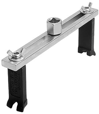 Poggapp Dismantle Wrench Special Tool for Removing Gasoline Cover Adjustable Universal Gasoline Pump Cover Wrench