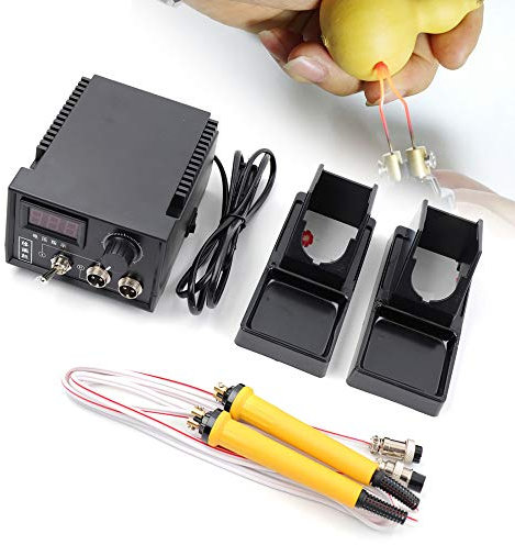 Brandmalerei Set, 60W Holz Brandmalstation Zubehör Lötkolben Holzbrenner Brandmalkolben Kit Pyrography Machine