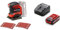 Einhell Akku-Faustschleifer TE-OS 18/113 Li Power X-Change (18 V, Schwingschleifer, 1,8 mm Schwingkreis, inkl. 2x Schleifpapier P120, inkl. 3,0 Ah Plus Akku und Ladegerät)